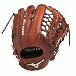 Mizuno Global Elite Jinama Baseball Glove. Jinama Leather is rugged, rich, Japanese leather for extreme durability. Roll Welting increases structure and support throughout the fingers. Polyurethane patch.