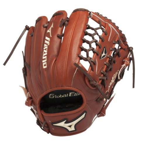 Mizuno Global Elite Jinama Baseball Glove. Jinama Leather is rugged, rich, Japanese leather for extreme durability. Roll Welting increases structure and support throughout the fingers. Polyurethane patch.