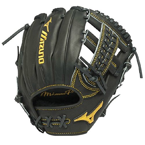 Mizuno GMP600AXBK Pro Limited Baseball Glove 11.5 inch (Right Hand Throw) : Mizuno Pro Limited Edition gloves use Deguchi Kip Leather that has tigher fibers, proprietary tanning that provide perfectley conditioned leather that is stronger than previous Mizuno Pros. Axiom Patterns - middle infeild specific patterns that create a centralized pocket for easier fielding and quick transition. Shika Palm Lining - Eite deerskin palm lining that provides the ultimate in soft feel. Speed Drive Technology - gloves perfeclty balanced by position to provide the fastest reaction best response possible. Off season conditioning program - Have Mizuno get your glove into condition with the off season conditioning program. Mizuno offers a one time repair and reconditon of your glove to bring it back to its orginal glory.