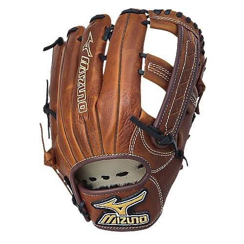 mizuno-gmvp1250s1-mvp-softball-fielders-mitt-copper-12-50-inch-left-handed-throw GMVP1250S1-Left Handed Throw Mizuno 041969371343 Soft pebbled Bio Throwback leather for game ready performance and long