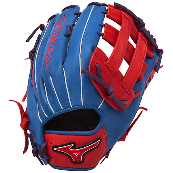 mizuno-gmvp1300pses4-mvp-prime-se-mitts-royal-red-right-hand-throw GMVP1300PSES4-ROYAL-RED-RightHandThrow Mizuno 041969558539 13.00 Inch Pattern Bio Soft Leather - Pro-Style Smooth Leather That