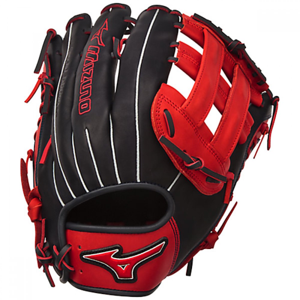 mizuno-gmvp1300pses4-mvp-prime-softball-glove-se-mitts-navy-red-right-hand-throw GMVP1300PSES4-NAVY-RED-RightHandThrow Mizuno 041969558522 13.00 Inch Pattern Bio Soft Leather - Pro-Style Smooth Leather That