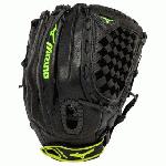 Mizuno prospect series softball glove for youth girl softball players.