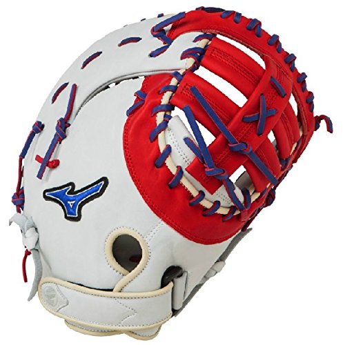 mizuno-gxf50pse3-mvp-prime-first-base-mitt-13-inch-silver-red-royal-right-hand-throw GXF50PSE3-Silver-Red-RoyalRightHandThrow Mizuno New Mizuno GXF50PSE3 MVP Prime First Base Mitt 13 inch Silver-Red-Royal Right