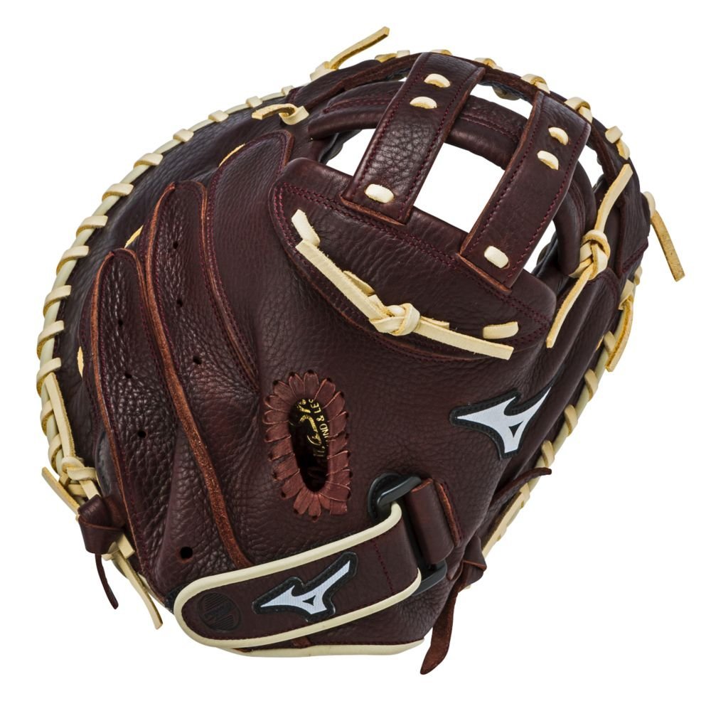 34 Inch Fastpitch Catcher's Model. Closed Back. PowerLock Wrist Closure Pre-Oiled Java Leather Game Ready Feel.