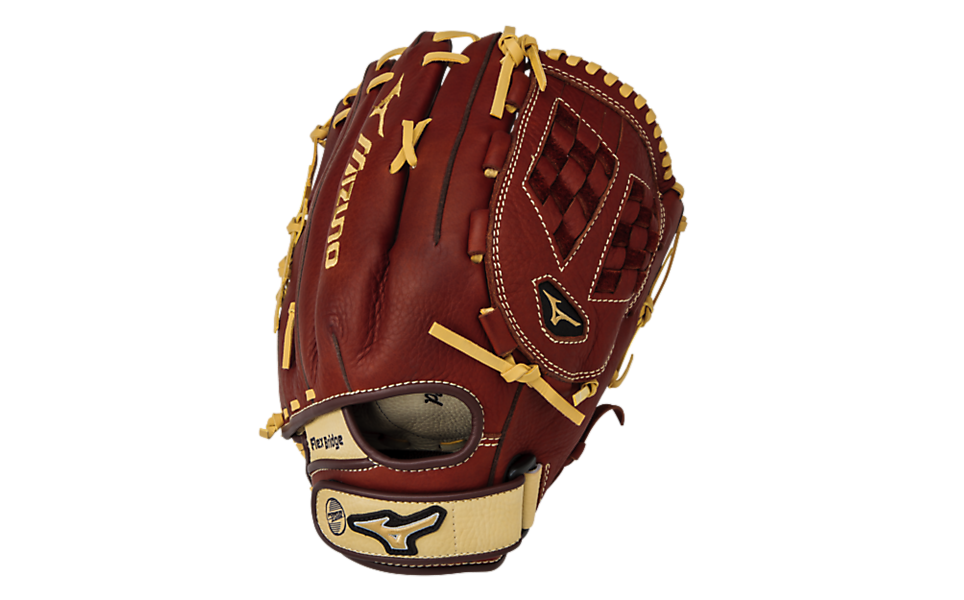 MVP Fastpitch Glove Features Center Pocket Designed Patterns BioThrowback Leather Ultra Soft Palm Liner V-Flex Notch PowerLock Double Hinge Heel Professional Level Lace 13 Utility Pattern Closed Web Tartan One Year Manufacturer Warranty