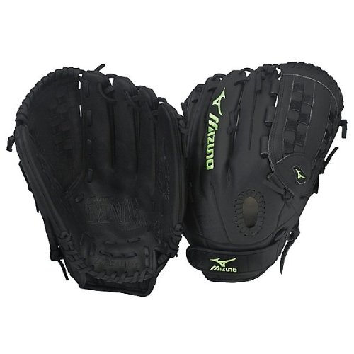 Mizuno MVP Prime Fast Pitch 12.75 inch Softball Glove (Left Handed Throw) : Mizuno Prime Fast Pitch Softball Gloves created specifically for the female athlete the MVP Series features fastpitch softball specific patterns and the ultimate in feel from game ready select smooth professional style oil soft leather and UltraSoft palm lining. The Prime leather is a smooth professional style oiled, full grain American Steerhide that provides the game ready flexibility, remarkable texture, and maximum durability that the serious player demands. Ultra Soft Palm Lining, Power Lock, V-flex, and Power and a Double Hinge Heel are features which have been added to this model to provide the most secure fit and create an extra wide pocket with ease of closure. Combine select materials with professional style patterns and the outcome is the MVP! Each Mizuno Pro ball glove is handcrafted to the highest quality control standards by certified Mizuno Glove Technicians in Mizunos own ISO9001 certified facility in Shanghai, China. All glove craftsmen have been through a rigorous certification process overseen by Master Craftsmen Kosaku Kishumoto (fielders gloves) and Kuni Nakamura (mitts) who together have over 65 years of experience making ball gloves. Mizuno: Your passion is our obsession.