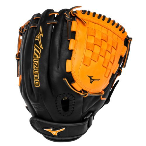 mizuno-mvp-prime-fast-pitch-gmvp1200psef3-12-inch-softball-glove-black-orange-right-hand-throw GMVP1200PSEF3-Black-OrangeRightHandThrow Mizuno New Mizuno MVP Prime Fast Pitch GMVP1200PSEF3 12 inch Softball Glove Black-Orange