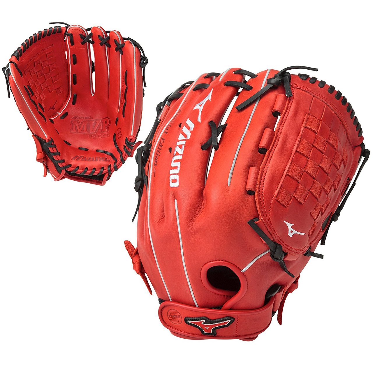 mizuno-mvp-prime-se-14-inch-gmvp1400pses5-slowpitch-glove-red-black-right-hand-throw GMVP1400PSES5-RDBK-RightHandThrow Mizuno 889961060144 The Special Edition MVP Prime Slowpitch Series lives up to Mizunos