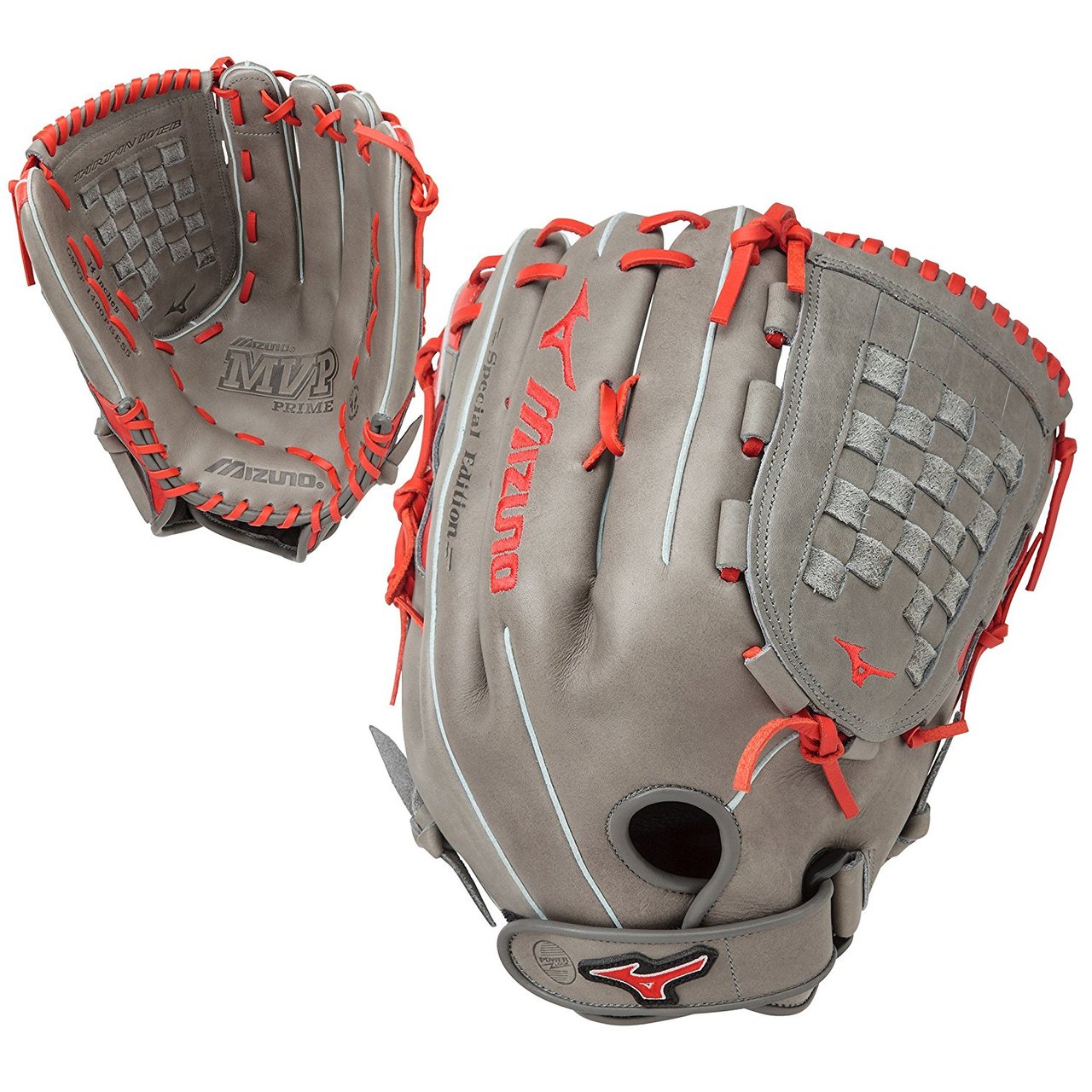 mizuno-mvp-prime-se-14-inch-gmvp1400pses5-slowpitch-glove-smoke-red-right-hand-throw GMVP1400PSES5-SMRD-RightHandThrow Mizuno 889961060182 The Special Edition MVP Prime Slowpitch Series lives up to Mizunos