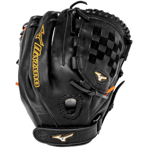 mizuno-mvp-prime-se-gmvp1200psef1-fastpitch-12-inch-infielder-glove-black-orange-right-handed-throw GMVP1200PSEF1-BlackOrangeRight HandThrow Mizuno 041969459348 Mizuno MVP Prime SE Fast Pitch Softball Glove. The Mizuno Prime