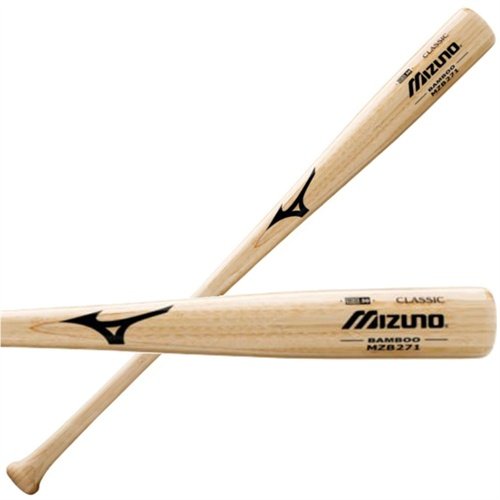 mizuno-mzb271-custom-classic-bamboo-baseball-bat-32-inch MZB271-32 Inch Mizuno 041969739709 Excellent training bat for extended bat life span. Sanded handle for