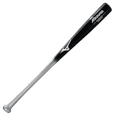 Mizuno MZB62 Bamboo Black and Silver Wood Baseball Bat