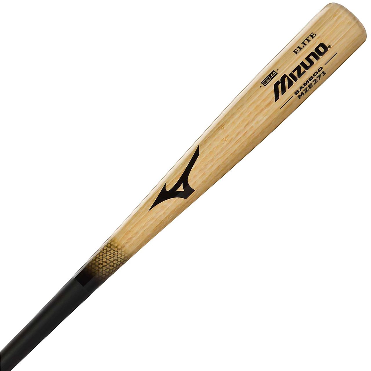 mizuno-mze271-bamboo-elite-wood-baseball-bat-120-day-warranty-32-inch MZE271-32 Inch Mizuno 041969366356 US Patent Pending Design. 120 Day Manufacturers Warranty. Bamboo and Glass