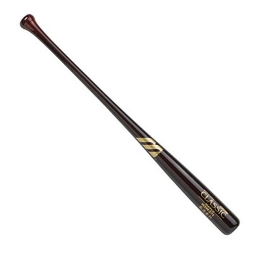 Unique design created by Mizuno's master craftsmen Isokazu Kubota who has hand-crafted wooden bats for over 40 years. A balanced bat design for maximum swing speed. Hard Maple . Model used by Scott Rolen.
