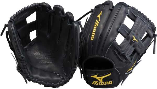 mizuno-pro-limited-gmp62bk-baseball-glove-11-5-right-hand-throw GMP62BKRG Mizuno  Mizuno GMP62BK Pro Limited Edition Series 11.5 Inch Infield Baseball Glove.