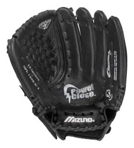 The Mizuno GPL1209B is a 12.00 youth fastpitch glove that features multiple technologies to make it easier for younger players to close the glove and catch the ball.