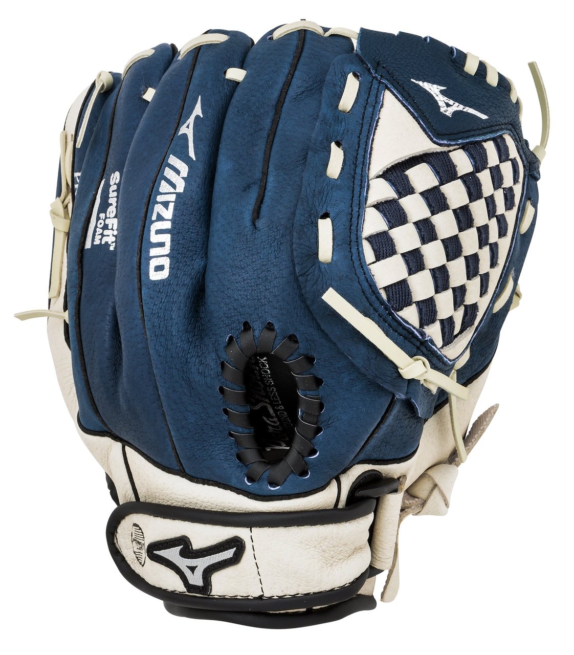 mizuno-prospect-series-11-inch-gpp1100y1-navy-youth-baseball-glove-left-handed-throw GPP1100Y1NY-Left Handed Throw Mizuno 041969127865 Mizuno Prospect Series Baseball Glove for Youth Baseball Player. Size 11