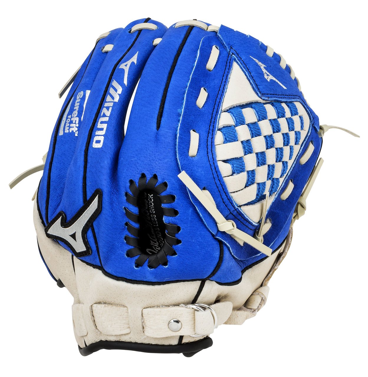 mizuno-prospect-series-youth-10-75-royal-baseball-glove-left-handed-throw GPP1075Y1RY-Left Handed Throw Mizuno 041969127889 The Prospect is made to help younger players fall in love