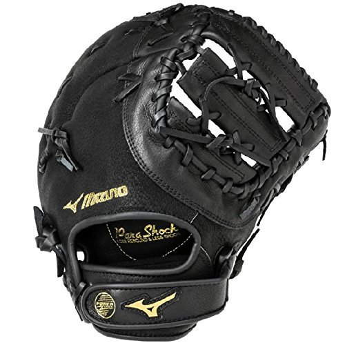mizuno-prospect-series-youth-first-baseman-mitt-12-inch-gxf102-right-hand-throw GXF102-Right Hand Throw Mizuno 041969125694 Patent-pending Heel Flex Technology increases flexibility and closure ParaShock palm pad
