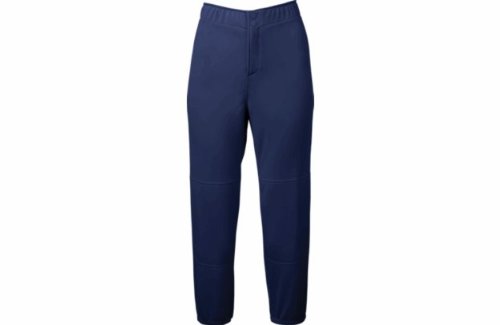 Mizuno Select Non-Belted Low Rise Fastpitch Pants Navy Size L : 100% Polyester Double Knit (15 oz.)
