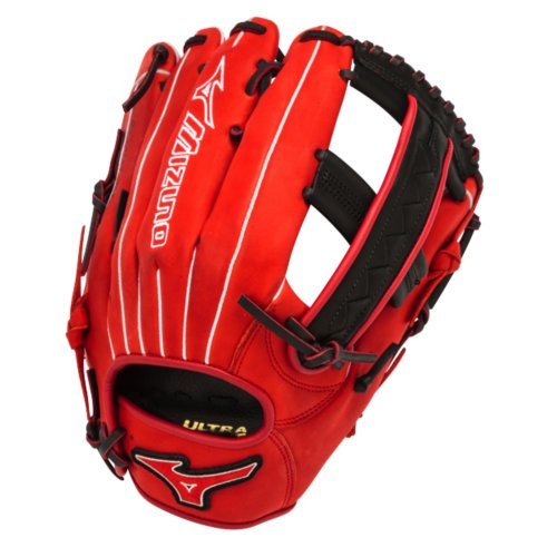 mizuno-slowpitch-gmvp1250pses3-softball-glove-12-5-inch-red-black-right-hand-throw GMVP1250PSES3-Red-BlackRight Hand Throw Mizuno New Mizuno Slowpitch GMVP1250PSES3 Softball Glove 12.5 inch Red-Black Right Hand Throw