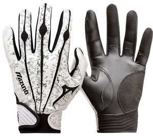 Mizuno Vintage Pro Batting Gloves. Same design as worn by top professional players. Mizunos Sensor Point palm, strategically applies embossed locations for improved grip.