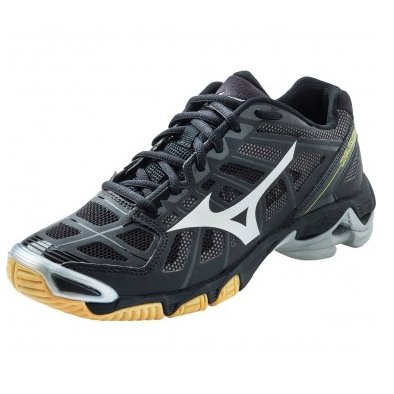 Mizuno Wave Lightning RX 2 Women's Volleyball Shoes (BlackSilver, 12) : New Seamless upper provides lighter and improved fit. Parallel Mizuno Wave Technology uniformly disperses shock throughout the sole, providing lightweight cushioning and enhanced stability. Enhanced AP midsole with increased rebound and cushion durability while maintaining lightweight performance. Dynamotion Fit Technology that relieves the stress the foot naturally places on footwear - eliminating distortion for the perfect fit. New Dynamotion Groove in the outsole that increases flexibility and agility on court, while minimizing forefoot instability. Midsole ventilation system reduces heat and humidity build-up inside the shoe during performance. Suspension system which connects the Wave plate to the ground, thereby enhancing stability and traction Enhanced outsole rubber for improved traction and flexibility