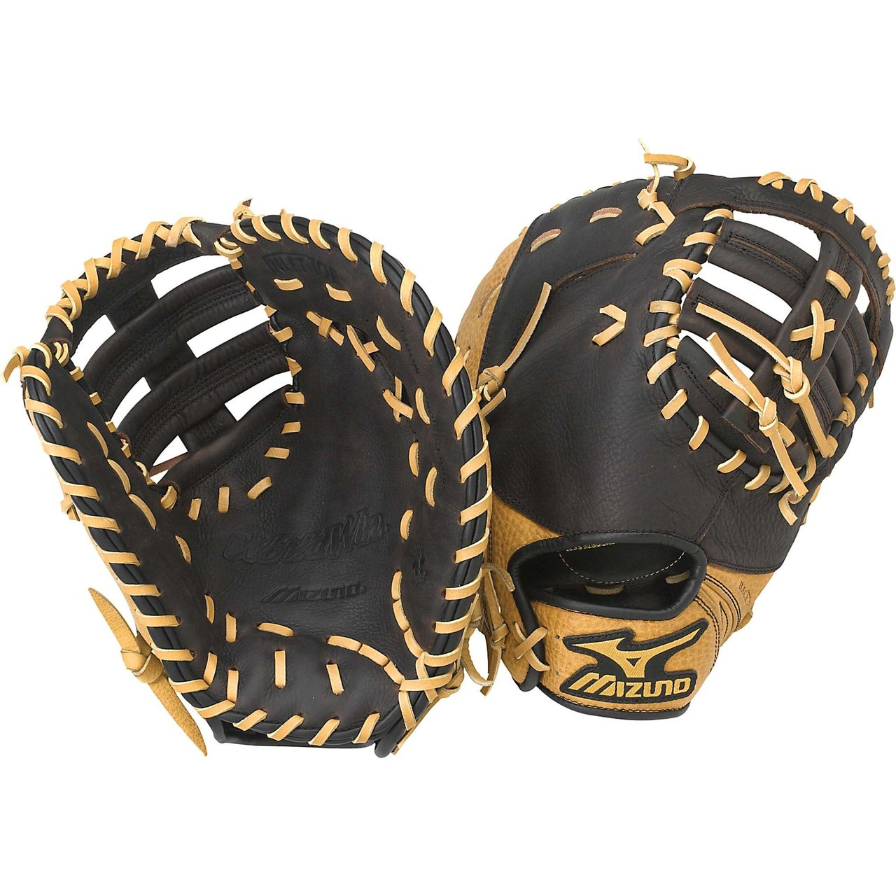 mizuno-world-win-series-gxf75-first-base-mitt-left-hand-throw GXF75FR Mizuno 041969998878 Mizuno has firstbase mitts to meet the needs of any level