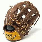 mlabel classic baseball glove 12 h web chestnut right hand throw