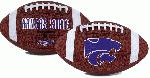 ncaa game time full size football kansas state wildcats brown full size