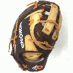 Stampede and Buffalo, for ideal structure, weight, and very easy break-in. The combination of these two proprietary Nokona leathers makes these gloves ready for play right off the shelf without any need for steaming. A position-specific, light weight, durable, high-performing glove for younger club and elite players. Individually handcrafted in the USA.