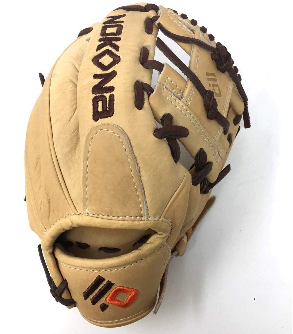 Introducing Nokona's Alpha Select youth baseball gloves! Constructed from top-of-the-line leathers, Stampede and Buffalo for ideal structure, weight, and very easy break-in. The combination of these two proprietary Nokona leathers makes these gloves ready for play right off the shelf without any need for steaming. Nokona has built a reputation for providing the highest quality gloves made with top grade leathers, that are made right here in the U.S.A. For over 75 years, Nokona has been making their product in Nocona, Texas where the people have dedicated their lives to providing the highest quality ball glove for players that demand excellence. This is their legacy. Since 1934, Nokona has been producing ball gloves for America's pastime right here in the United States.  