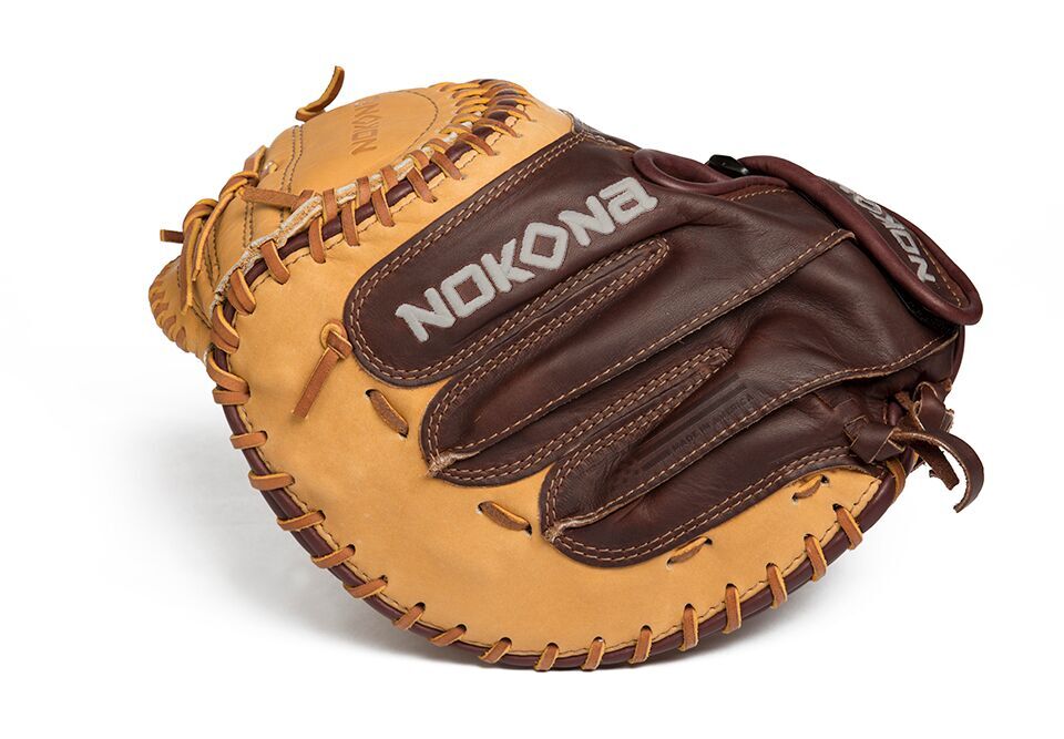 nokona-alpha-select-sv2-youth-softball-catchers-mitt-right-hand-throw SV-2C-Right Handed Throw Nokona 808808890614 A2K DATDUDE GM - 11.5 Wilson A2K DATDUDE GM Infield Baseball