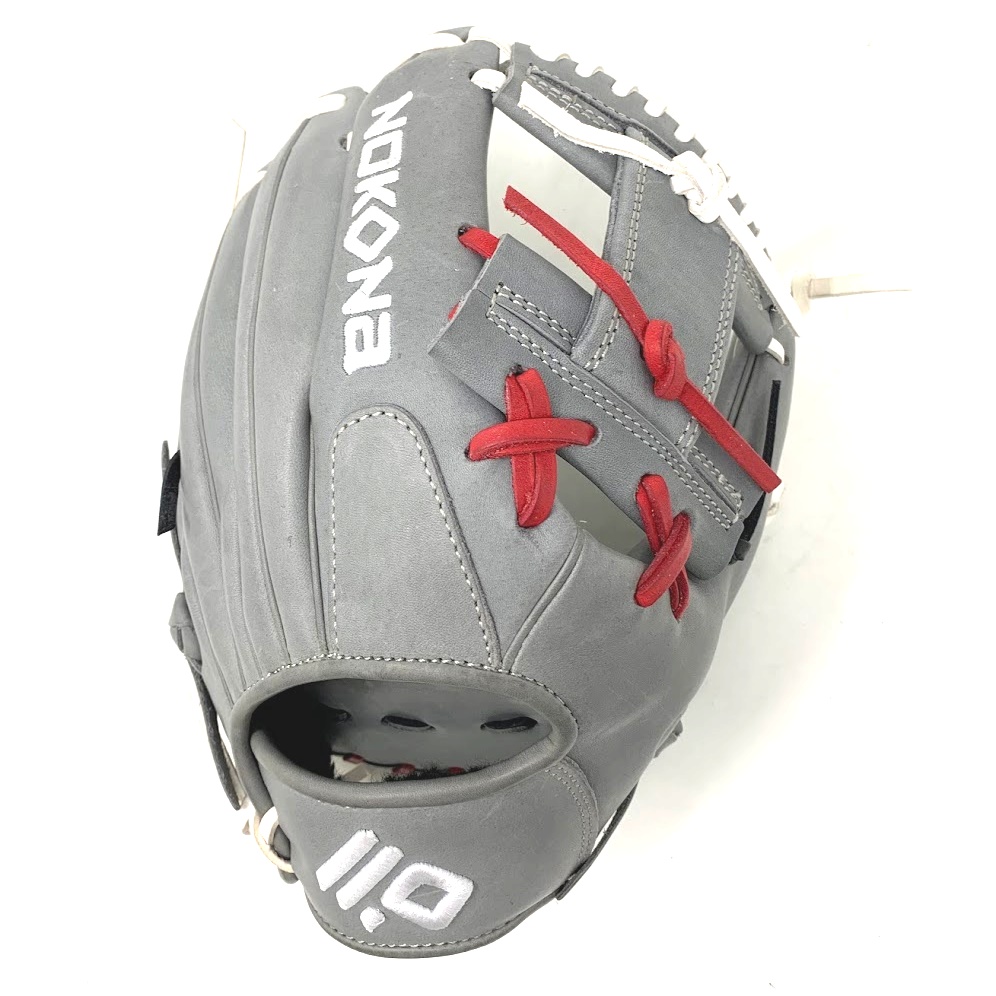 nokona-american-kip-11-5-baseball-glove-i-web-wh-bk-rd-right-hand-throw A-1150-I-WBR-RightHandThrow             