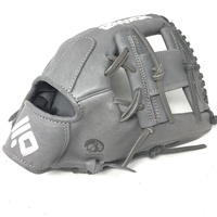 The American Kip series, made with the finest American steer hide, tanned to create a leather with similar characteristics to Japanese and European kip leather, making a light weight and highly structured glove. This series is offered in four modern colors - white, black, blonde, and gray - spanThis glove is stiff and designed for 14 and under player with smaller hand opening./span