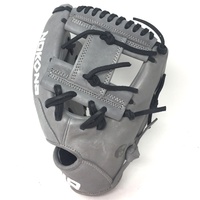 nokona american kip gray with black laces 11 5 baseball glove i web right hand throw
