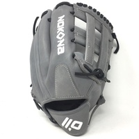 The American Kip series, made with the finest American steer hide, tanned to create a leather with similar characteristics to Japanese and European kip leather, making a light weight and highly structured glove. This series is offered in four modern colors - white, black, blonde, and gray - and is a top choice among or pro players.