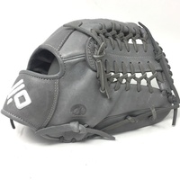 The American Kip series, made with the finest American steer hide, tanned to create a leather with similar characteristics to Japanese and European kip leather, making a light weight and highly structured glove. This series is offered in four modern colors - white, black, blonde, and gray - and is a top choice among or pro players.