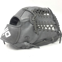 nokona american kip gray with gray laces 12 baseball glove mod trap web right hand throw