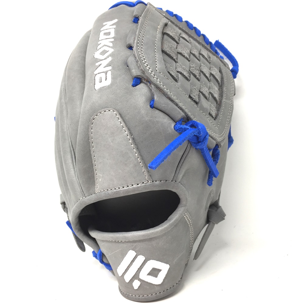 nokona-american-kip-gray-with-royal-laces-12-baseball-glove-closed-trap-web-right-hand-throw A-1200C-GR-RY-RightHandThrow Nokona Does Not Apply The American Kip series made with the finest American steer hide