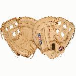 Nokona American Legend Series First Base Mitt AL1250FBH (Right Handed Throw) : A full Nokona First Base Mitt Sandstone glove. The American Legend is a stiff, sturdy, durable mitt. A traditional Nokona. This glove is for the player looking for structure and durability, and allows for more custom break-in. Form it to your preference. The Nokona American Legend will maintain its shape over a long period of time, and provides exceptional durability.