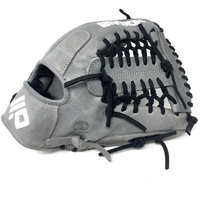 The American Kip series, made with the finest American steer hide, tanned to create a leather with similar characteristics to Japanese and European kip leather, making a light weight and highly structured glove. This series is offered in four modern colors - white, black, blonde, and gray - and is a top choice among or pro players.