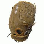 Nokona Banana Tanned is game ready leather on this fastpitch nokona softball glove.