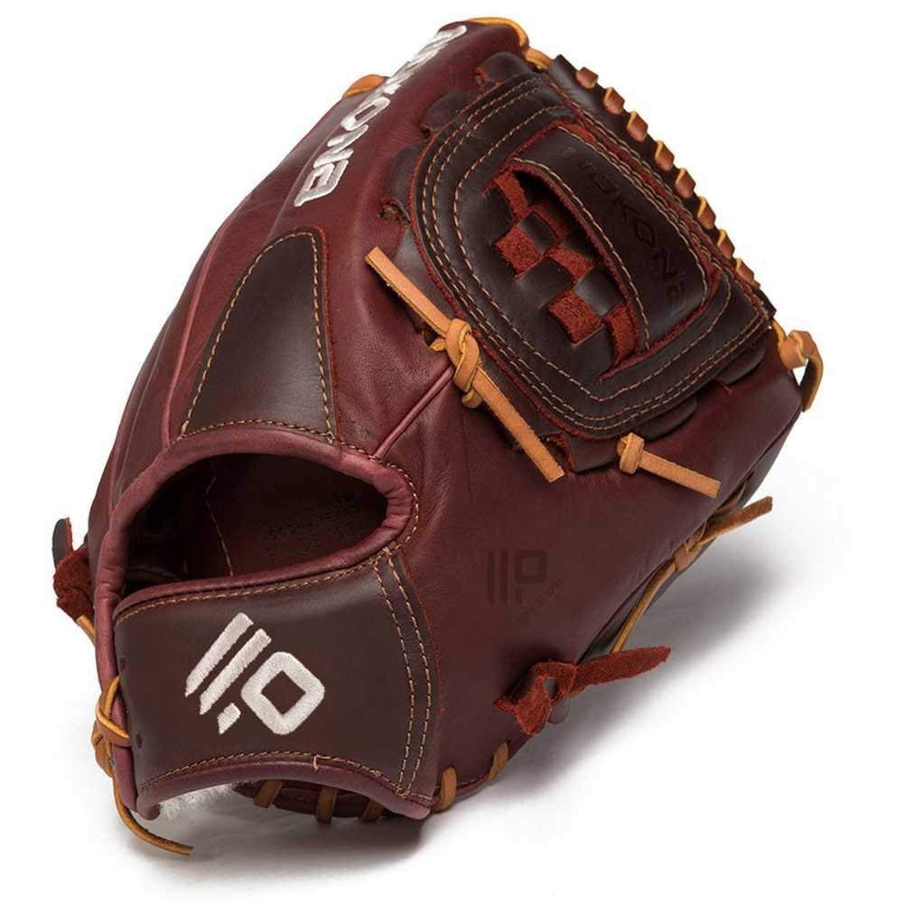 nokona-bloodline-pro-series-baseball-glove-p1-right-hand-throw P-1C-RightHandThrow Nokona 808808890690 Closed Web. Open Back. 12 Infield/Pitcher Pattern Kangaroo Leather Shell -