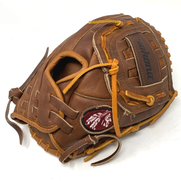 nokona-classic-walnut-amg100-cw-baseball-glove-11-inch-right-hand-throw AMG100-CW-RightHandThrow Nokona 808808893035 Nokona American Made Baseball Glove with Classic Walnut Steer Hide. 11