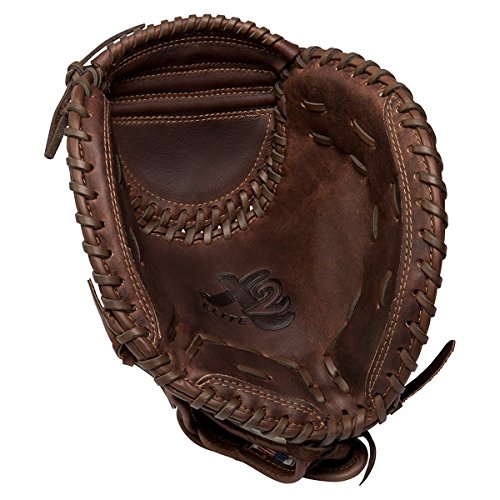 Nokona Fastpich X2F-3250 X2 Elite Catchers Mitt 32.5 (Right Hand Throw) : The X2 Elite is Nokona's highest performance, ready-for-play, position-specific series. For the game's most skilled players, the X2 is for those who are looking for the highest performance and quality, as well as the quickest break-in period on the market. Made with distinct combinations of Nokona's proprietary Stampede Steerhide, Kangaroo Leather, and Nolera Composite Padding System for position-specific excellence. Each glove is ready-for-play right off the shelf without the need for steaming, and with the ideal level of feel, flexibility, and rigidity right where you need it.