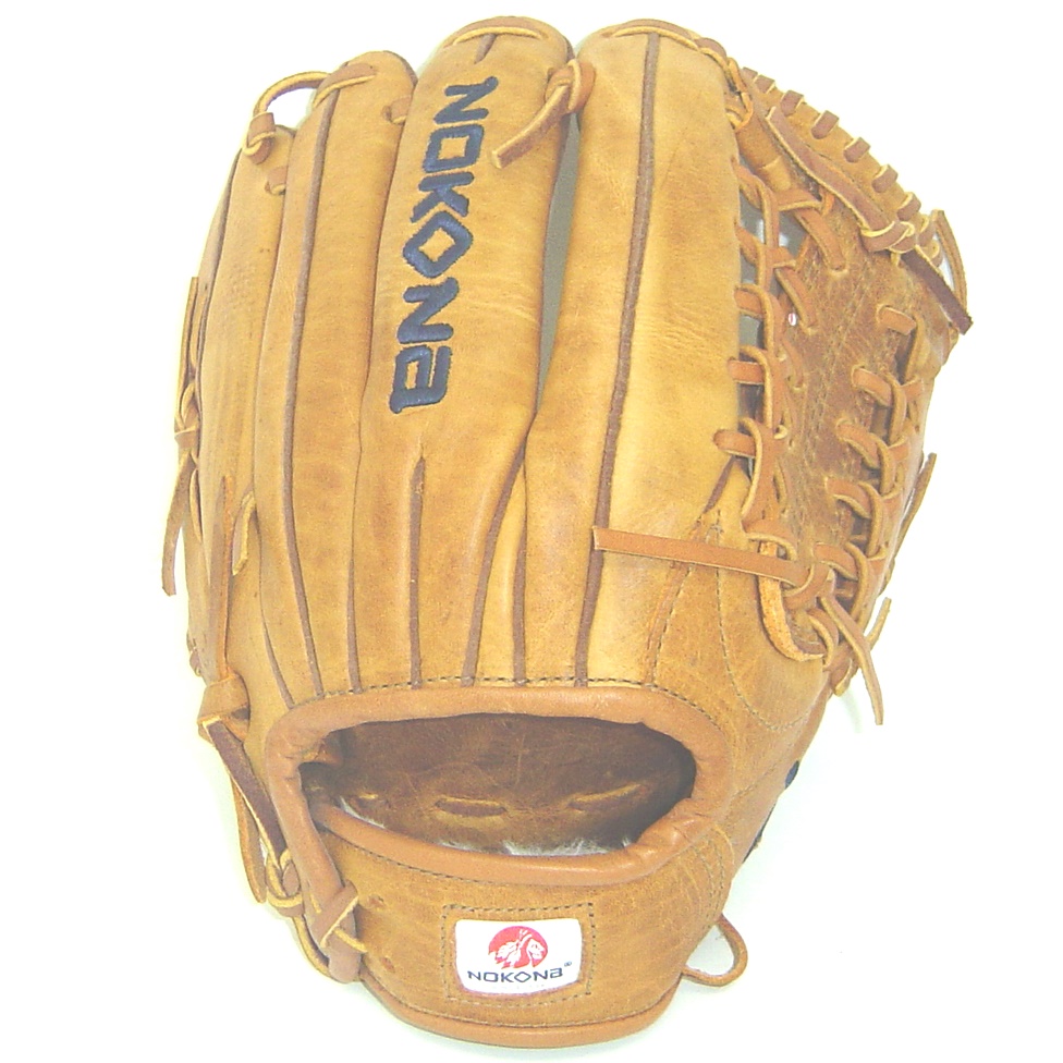 The Nokona Generation Series features top of the line Generation Steerhide Leather making this glove one of the highest rated products on the market! This series is inspired by Nokona's heritage of handcrafting ball gloves in America for the past 80 years, and holds true to Nokona's premium glove crafting standards. If you are looking for a top of the line glove in quality and performance, look no further! The Generation Series incorporates a beautiful construction, classic look, and most importantly a good structure, and strong fit. This leather is long lasting, but is not tremendously tough to break-in. The medium weight distribution contributes to providing players with a snug, comfortable feel every time.