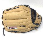 p12.75 Outfield Pattern H-Web Palm Leather American Bison, Back Leather Japanese CalfSKN Conventional Open Back Minimal Break-In Needed./p