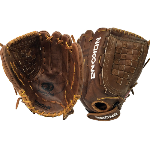 nokona-walnut-w-v1250c-softball-glove-right-hand-throw W-V1250C-RightHandThrow Nokona 808808891642 Premium Walnut Crunch 12.50 Nokona Walnut Series Great Stability and Durability